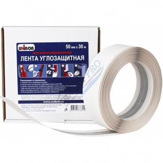 Մետաղե թղթի անկյունակ "Unibob" 50մմ х 30մ