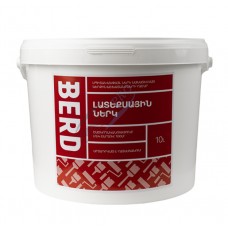 Latex paint white "Berd" for interior works, 10l Latex paint white "Berd" for interior works, 10l