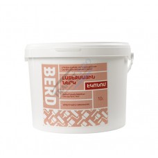 Latex paint white "Berd" econom, for interior works, 10l Latex paint white "Berd" econom, for interior works, 10l