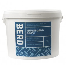 White Light-Resistant, Waterproof Facade Paint "Berd" for Exterior Use, 10L White Light-Resistant, Waterproof Facade Paint "Berd" for Exterior Use, 10L
