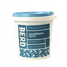 White Light-Resistant, Waterproof Facade Paint "Berd" for Exterior Use, 1L White Light-Resistant, Waterproof Facade Paint "Berd" for Exterior Use, 1L