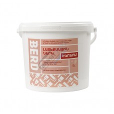 Latex paint white "Berd" econom, for interior works, 5l Latex paint white "Berd" econom, for interior works, 5l