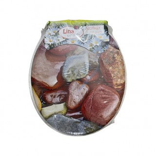 Զուգարանակոնքի կափարիչ փափուկ "Poly"