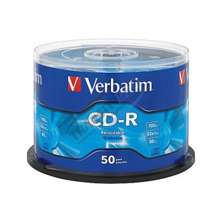 CD-R, Verbatim, 700 Մբ, 52x, 50 հատ