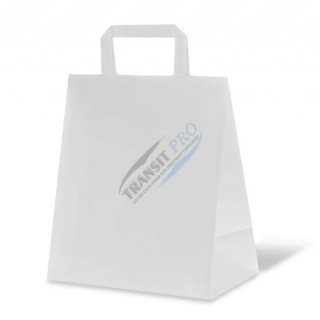 Թղթե տոպրակ հարթ բռնակով  350x150x450մմ , 250 հատ 