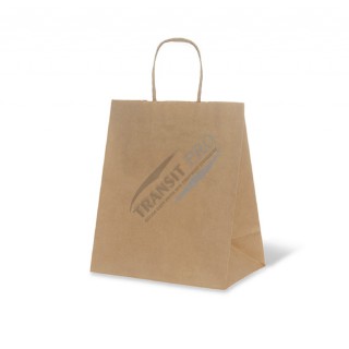 Թղթե տոպրակ ոլորած բռնակով  240x140x280մմ, 300հատ