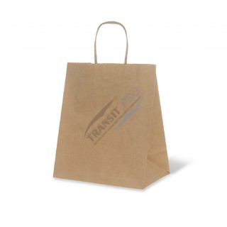 Թղթե տոպրակ ոլորած բռնակով  260x150x350մմ, 350հատ