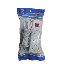 Երկարացման լար 3 մ 3 տեղանոց 33-24