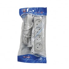 Երկարացման լար 5 մ 4 տեղանոց 33-23