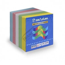 Թուղթ նշումների համար “Sinarline” without gum , 90x90մմ, 900 թերթ, գունավոր