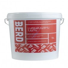 Latex paint white "Berd" for interior works, 15l Latex paint white "Berd" for interior works, 15l