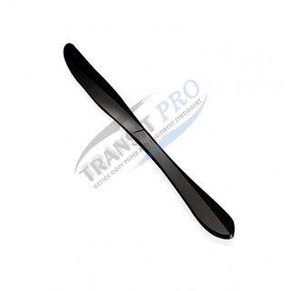 Մեկանգամյա օգտագործման դանակ սև 18սմ (AS-B1009)