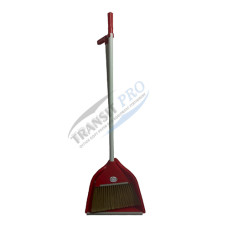 Dustpan with brush