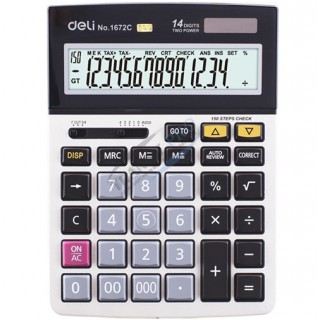 Հաշվիչ սեղանի “Deli" E1672C, 14 նիշ