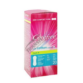 Carefree Cotton Wipes Cotton Extract 20 հատ