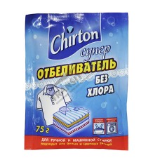 Bleach powder “Chirton”, without chlorine, for hand and machine wash, 75 gr.