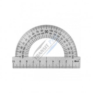 Քանոն փոխադրիչ, 180°, մետաղական  (DH02434)