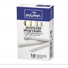 Կավիճ "Dolphin" 10 հատ, սպիտակ (DH01942)