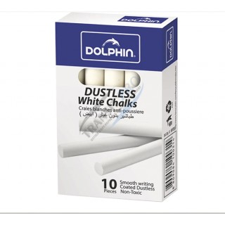 Կավիճ "Dolphin" 10 հատ, սպիտակ (DH01942)