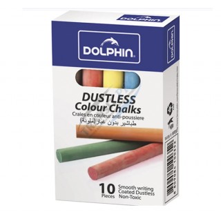 Կավիճ գունավոր "Dolphin", 10 հատ (DH-01941)