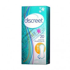 DISCREET Կանացի հիգիենիկ միջադիրներ ամեն օրվա համար Deo Water Lily Single 20 հատ