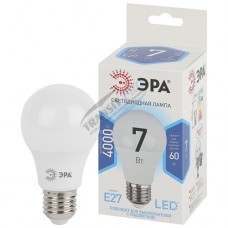 LED lamp ERA 7W, A60, E27, 4000K