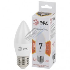 LED lamp ERA 7W, B35, E27, 2700K