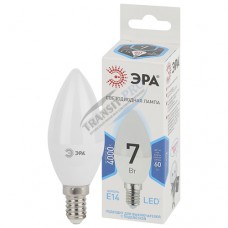 LED lamp ERA 7W, B35, E14, 4000K