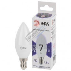 LED lamp ERA 7W, B35, E14, 6000K