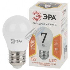 LED lamp ERA 7W, A60, E27, 2700K