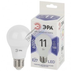 LED lamp ERA 11W, A60, E27, 6000K