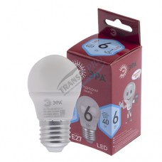 LED lamp ERA 6W, P45, E27, 4000K