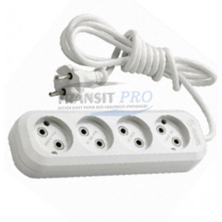 Extension cord, 3 sockets, 5m