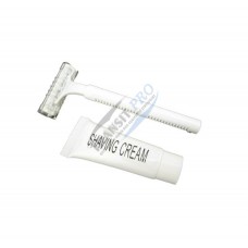 Disposable razor + cream 10g (AS-B0097)
