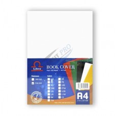 Binding cover "Libra", A4, 230gr./m2, white, 100 pieces