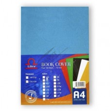 Binding cover "Libra", A4, 230gr./m2, blue, 100 pieces