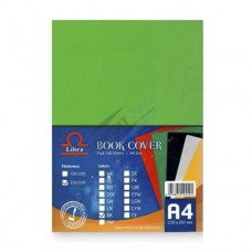 Binding cover "Libra", A4, 230gr./m2, green, 100 pieces