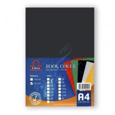 Binding cover "Libra", A4, 230gr./m2, black, 100 pieces