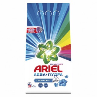 Լվացքի փոշի “Ariel”, ավտոմատ, գունավոր, 3 կգ
