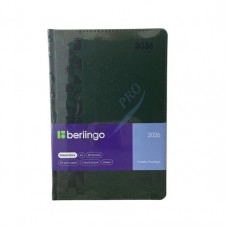 Օրատետր, "Berlingo" Vivella prestige, A5, 184 թերթ, ամսաթվերով 2026թ. (MI)