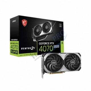 Տեսաքարտ ''MSI'' GeForce RTX™ 4070 SUPER 12G VENTUS 2X OC