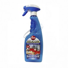Glass cleaning liquid “Bagi” silicon, spray, 750 ml