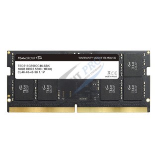 Օպերատիվ հիշողություն ''TEAM GROUP'' TED516G5600C46A-S01 SODIMM 5600 Mhz 16GB