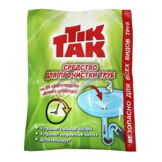 Կոյուղու մաքրման փոշի “TikTak”, 90 գր.