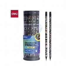 Մատիտ “Deli" Animal, սրված, HB, ռետինով (MI-EC041-HB)