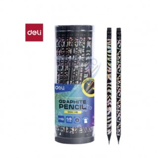 Մատիտ “Deli" Animal, սրված, HB, ռետինով (MI-EC041-HB)