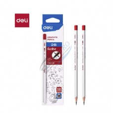 Մատիտ “Deli" Scribe, սրված, 2B,  (MI-EC062-2B)