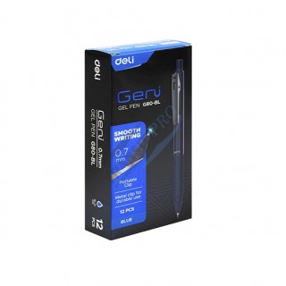 Գրիչ գելային "Deli", 0.7մմ, (MI-EG80-BL)