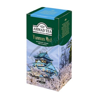 Ahmad Tea, Yunnan Mist, սև թեյ փայլաթիթեղից տոպրակներով, 25 հատ