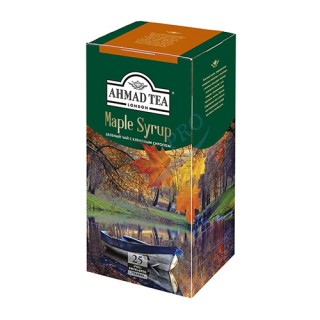 Ahmad Tea, Maple Syrup, կանաչ թեյ, 25 հատ